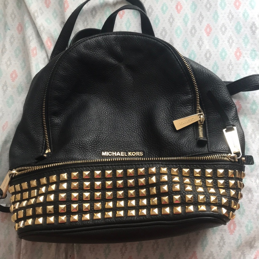 Michael kors mini backpack
